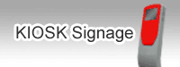 kiosk signage